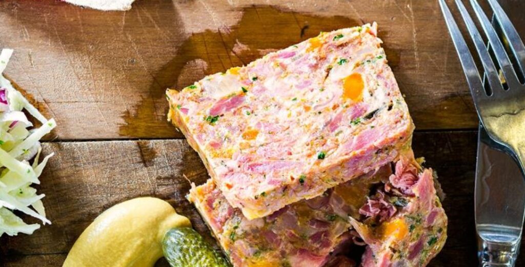 Ham and Goat Cheese Terrine Cook With Brenda Gantt