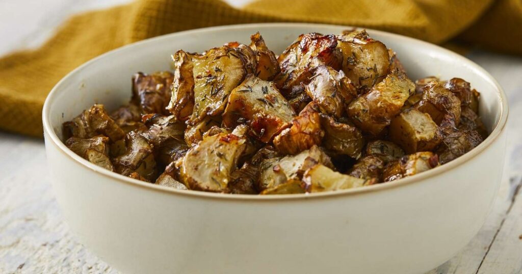 Crisp Roasted Jerusalem Artichokes Cook With Brenda Gantt