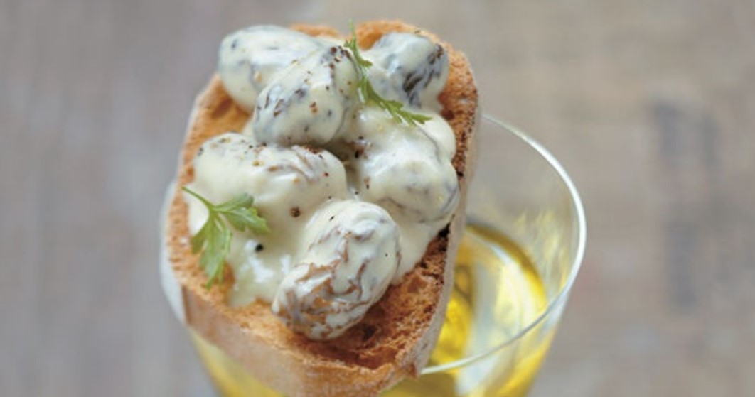 Creamed Morels on Toast Cook With Brenda Gantt