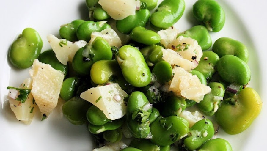 Fava Bean and Mint Salad with Pecorino Cook With Brenda Gantt
