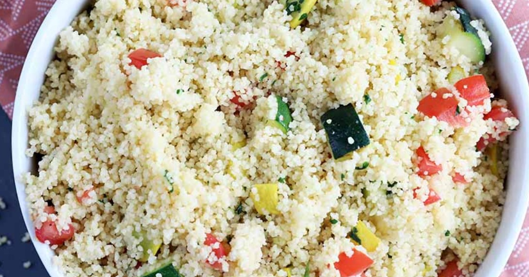 Simple White or Whole Wheat Couscous Cook With Brenda Gantt