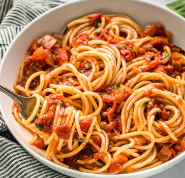 Classic Spaghetti Marinara - Cook With Brenda Gantt