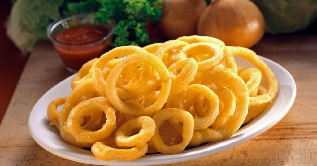 Quinoa and Beer Onion Rings Cook With Brenda Gantt