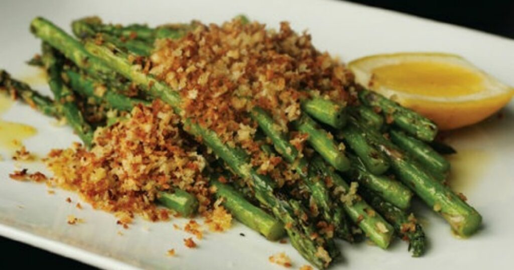Broiled Asparagus with Parmesan Bread Crumbs Cook With Brenda Gantt
