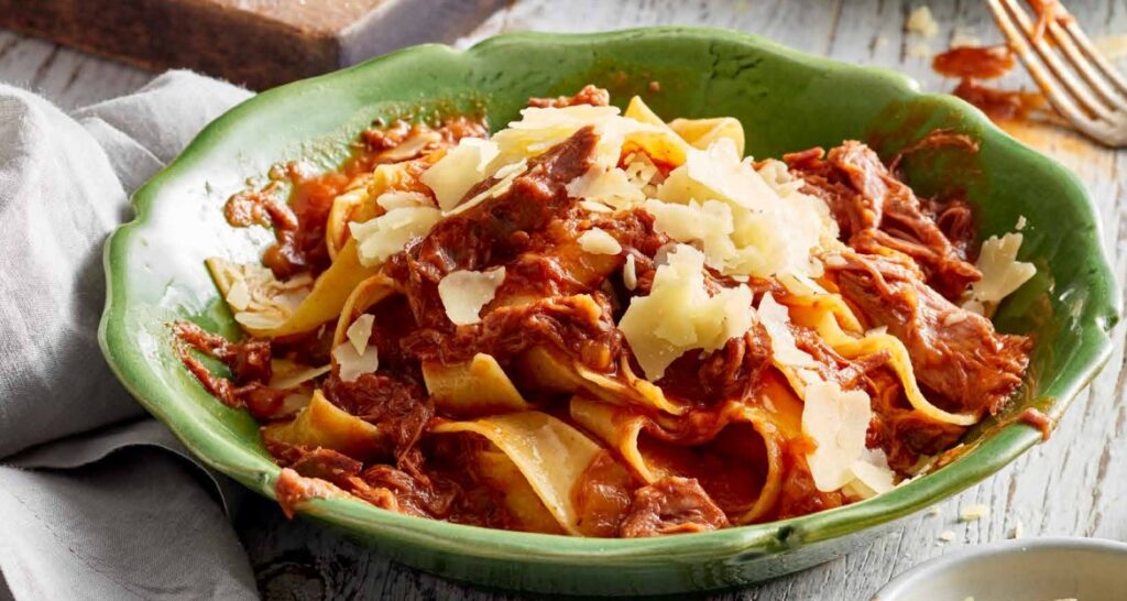 Slow Cooked Lamb Shank Ragu with Pappardelle Cook With Brenda Gantt